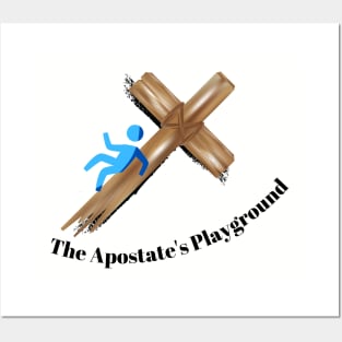 The Apostate's Playground Slide Logo Posters and Art